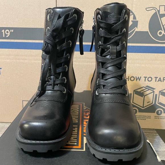 Womens Harley Davidson Boots - Picture 1 of 7